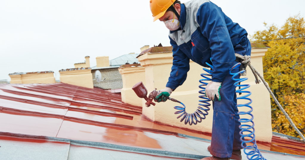 Waterproofing Metal Roofs with Paint